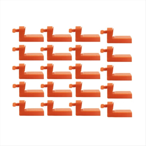20Pcs Male Angle Tile Leveling System Clips Spacers with Tape for Floo 1