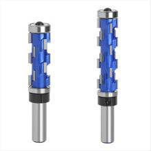 Stück 12-mm-Schaft-Flachfräser, Spiralfräser mit Doppellager