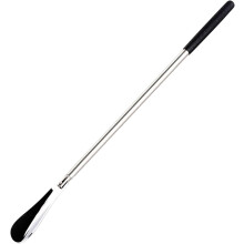Extra Long Stainless Steel Shoe Horn with Easy Grip Handle for Boots and Travel Dressing