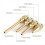 Fine Tip Nozzle,Copper Nozzles for Hot Glue Tools Sturdy Nozzle Tips K 4