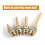 Fine Tip Nozzle,Copper Nozzles for Hot Glue Tools Sturdy Nozzle Tips K 5