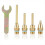 Fine Tip Nozzle,Copper Nozzles for Hot Glue Tools Sturdy Nozzle Tips K 2