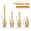 Fine Tip Nozzle,Copper Nozzles for Hot Glue Tools Sturdy Nozzle Tips K 3