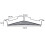 Office Cubicle Shelf, Wire Corner Sundries Storage Rack, Office Cubicle Dormitory Space-Saving Mesh Corner Rack Shelf 6