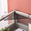 Office Cubicle Shelf, Wire Corner Sundries Storage Rack, Office Cubicle Dormitory Space-Saving Mesh Corner Rack Shelf 5
