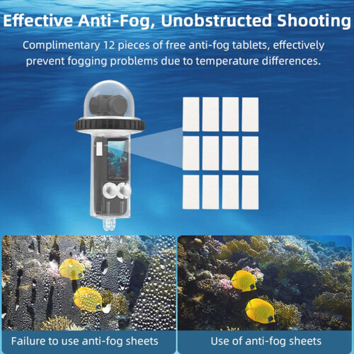 40M Underwater Waterproof Case for Pocket 3 Action Camera Housing Prot 1