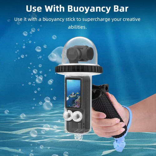 40M Underwater Waterproof Case for Pocket 3 Action Camera Housing Prot 2