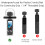 40M Underwater Waterproof Case for Pocket 3 Action Camera Housing Prot 4