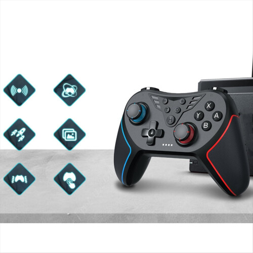 Für Switch Wireless Bluetooth Gamepad Hall Rocker Makroprogrammierung So 2