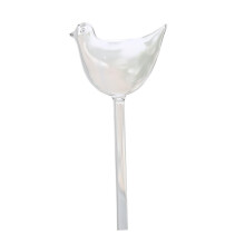 Plant Watering Ball, Drip Skewer, Indoor Plant Device, Glass Watering, SelfWatering Planter Insert for Flower Bed, Flower Pot, Lawn, Bird 10 x 22 cm