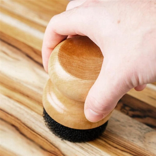 Kitchen Cutting Board Oil Wax Applicator Work Table Oiling Sponge Bamboo Wood Oiling Tool A 1
