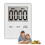 Digital Kitchen Timer, Timer, Egg Timer, Suitable for Work, Sports Timer, Game, Cooking Timer, 2 Pack White 5