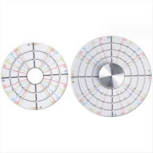2Pcs Ceramic Pottery Trimming Spinner Tools Rotary Disc Wheel Trimmer