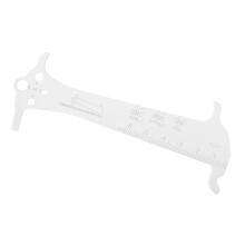 Mountain bike chain checker, measuring ruler, bicycle wear tester, indicators, bicycles, chain repair tool, easy to use Ref: 7840