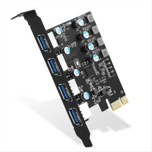 Neue USB Typ A Erweiterungskarte 4-Port-Adapter Hochgeschwindigkeits-Desktop-Computer
