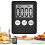 Digital Kitchen Timer, Timer, Egg Timer, Suitable for Work, Sports Timer, Game, Cooking Timer, 2 Pack Black 4