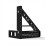 Triangle Hole Ruler High Woodworking Angle Guage Carpentry Measuring 6