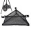 Folding Table Storage Bag, Triangular Mesh Bag, Outdoor Folding Net Bag, Picnic Storage Bag 1