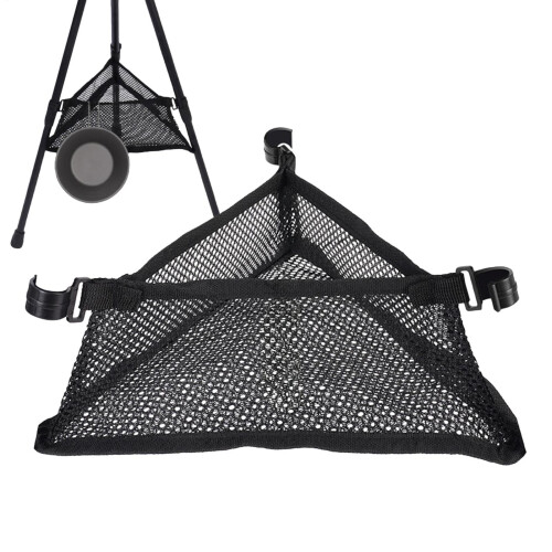 Folding Table Storage Bag, Triangular Mesh Bag, Outdoor Folding Net Bag, Picnic Storage Bag