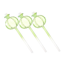 Pack of 3 Automatic Plant Watering Balls, Clear Glass, SelfWatering Tool for Plants