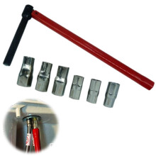 Stand Up Tap Wrench Tap Pliers Fittings Wrench Tap Fitting Tool 813mm Basin Nut Wrench Socket Socket Plumber Back Nut Kit