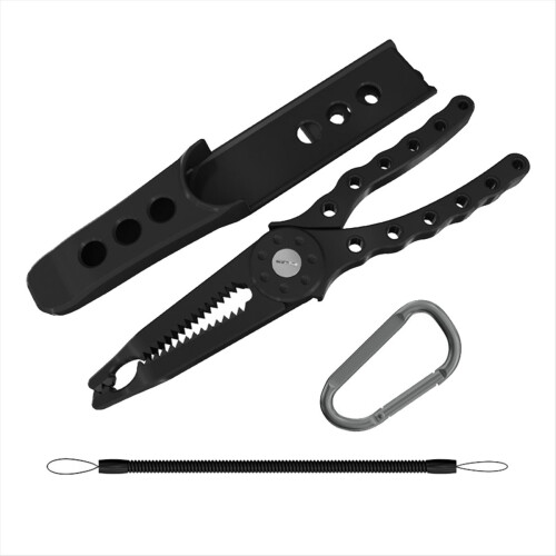 Fishing Pliers Stainless Steel Multifunctional Split Ring Remove Hooks 1