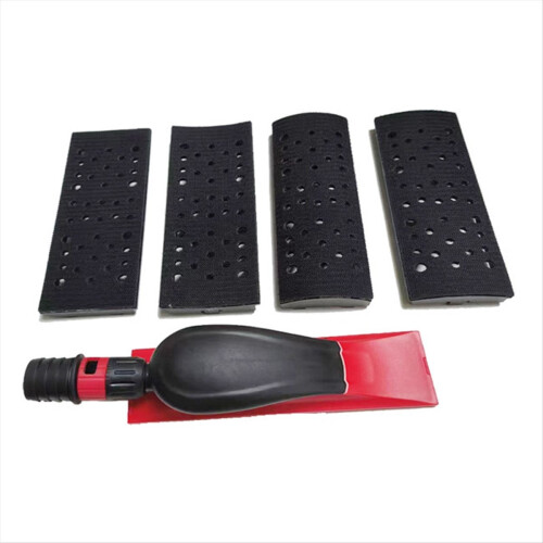 Vacuum Sanding Block Set,Vacuuming Disc Holder Sandpaper 4Pc Backing P 1