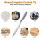 2 Pack Tungsten Carbide Tip Scriber Tool, Metal Scribe Marking Tools w 3
