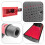 Vacuum Sanding Block Set,Vacuuming Disc Holder Sandpaper 4Pc Backing P 5