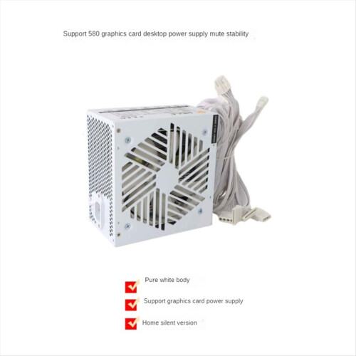 600W PC-Netzteil Gaming-Stromversorgung ATX Desktop-Computer für BTC EU 2