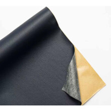Leather Tape SelfAdhesive Patch for Sofa, Couch, Car Seat, Furniture (Navy Blue 19x50in)
