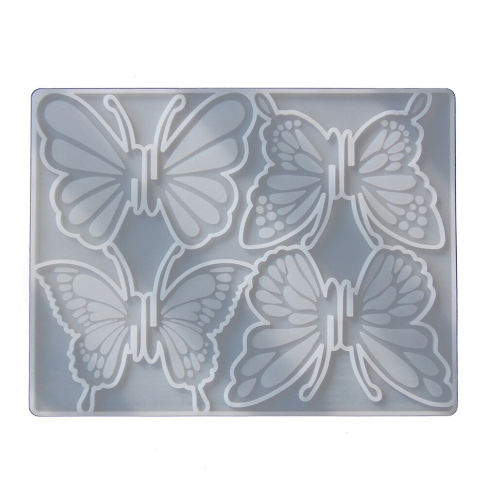 Unisex Elastomer Butterfly Hairpin Casting Cast For Rosin Jewelry-Mold