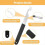 4PCS Firepik Firefighter Tool,Firefighting Tool, Fire Pik Swipe Tool,P 3