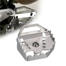 Rear Foot Brake Lever Step Tips Extension Plate For R NINET/Scrambler/URBAN G/S 2016 Silver