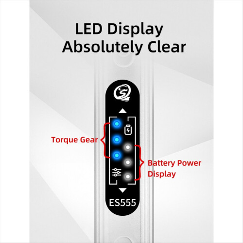 ES555 Kit Smart Screwdriver with Electric & Manual Modes, Support Fix 2