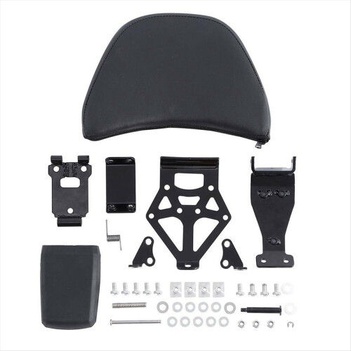 Adjustable Driver Rider Seat Backrest Kit for Goldwing GL1800 2018-20 1