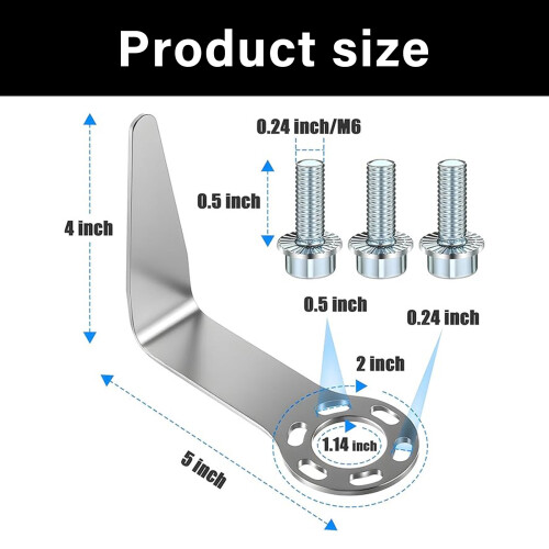 Universal Air Nail Replacement Bracket High Strength L Shaped 2