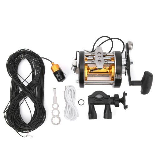 Μηχανισμός Baitcasting για ψάρεμα σε αλμυρό νερό, ενισχυμένο μεταλλικό σώμα με