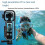 Waterproof Case for 3 Dive Pocket Gimbal Camera 40M 4