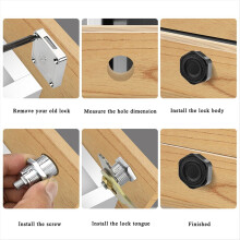 Tuya APP Remote Control Smart Fingerprint Cabinet Drawer Strongbox Mai