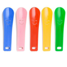 Plastic Shoe Horn Set of 5 Easy Slip Travel Shoe Lifter for Men and Women Boots