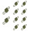 10 Pcs Tacticals Binding Retainers Tacticals Gear Holder-green 1