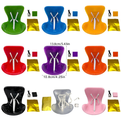 For Car Mini Dolls Safety Seats with Adjustable Strap-Clear 1