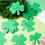 Set van 72 vellen Shamrock-uitsparingen voor creatieve 5