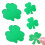 Set van 72 vellen Shamrock-uitsparingen voor creatieve 6