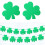 Set van 72 vellen Shamrock-uitsparingen voor creatieve 2
