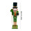 Classical Wood Irish Nutcrackers Figures Green Shamrock-jar 4