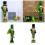 Classical Wood Irish Nutcrackers Figures Green Shamrock-jar 3