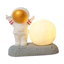 Gifts for Space Lovers, Practical and Safe Resin Astronaut Sculpture for Space Themed Home Decor, Spaceman Moon Cute Appearance Desktop Decorative Sta
