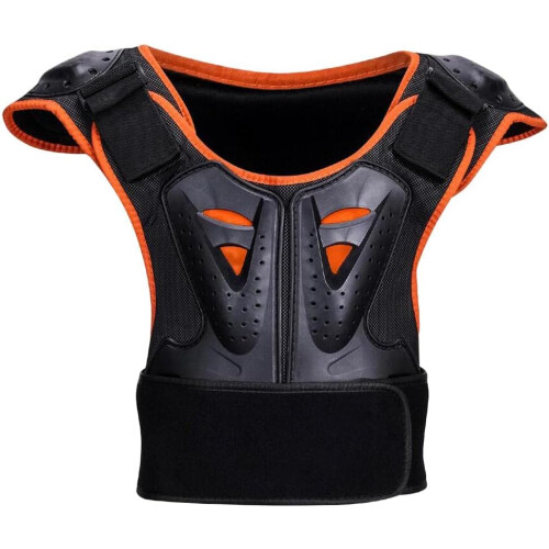 Professional child protection device, flexible, for skiing, skating – S 2